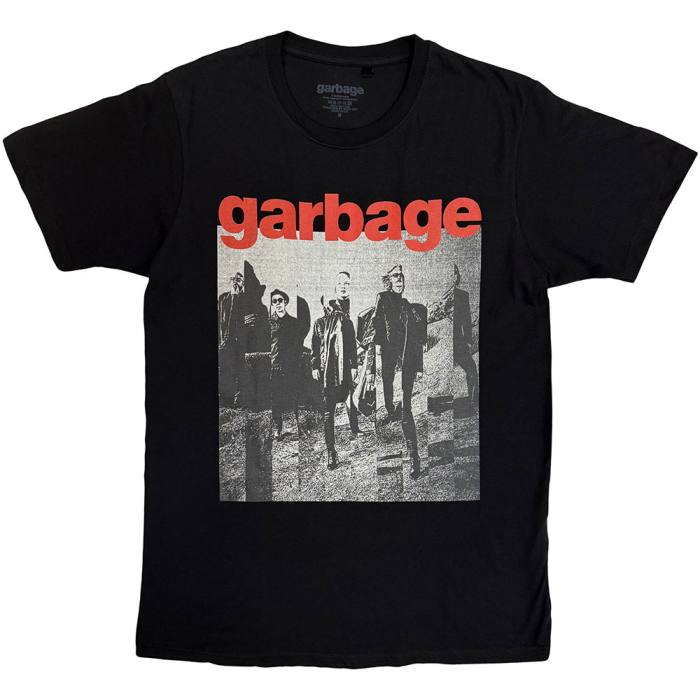 Garbage Unisex T-Shirt: Photo Segments (Black) 249038