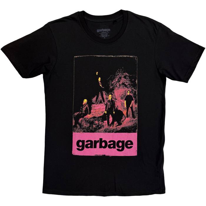Garbage T-Shirt Neon Band (črn) 249044