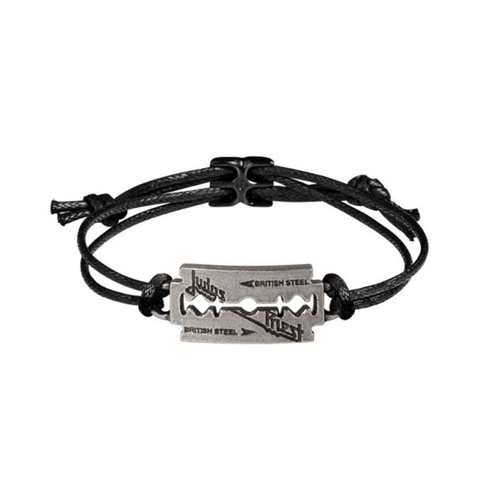 Judas Priest Corded Wrist Strap: Razorblade 249094