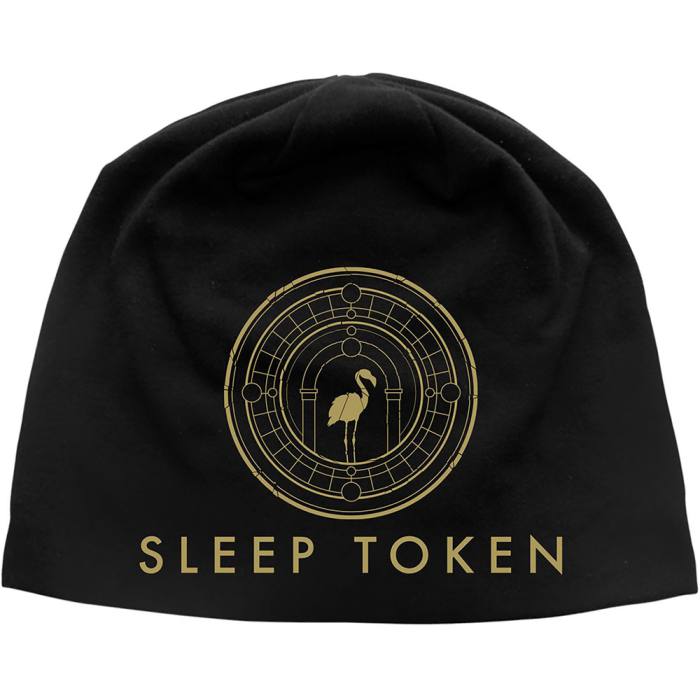 Sleep Token Unisex Beanie Hat: Even In Arcadia Crest JD Print (Črna) 249963