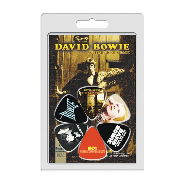 David Bowie Plectrum Pack: Album Covers 1 6-Pack 249207