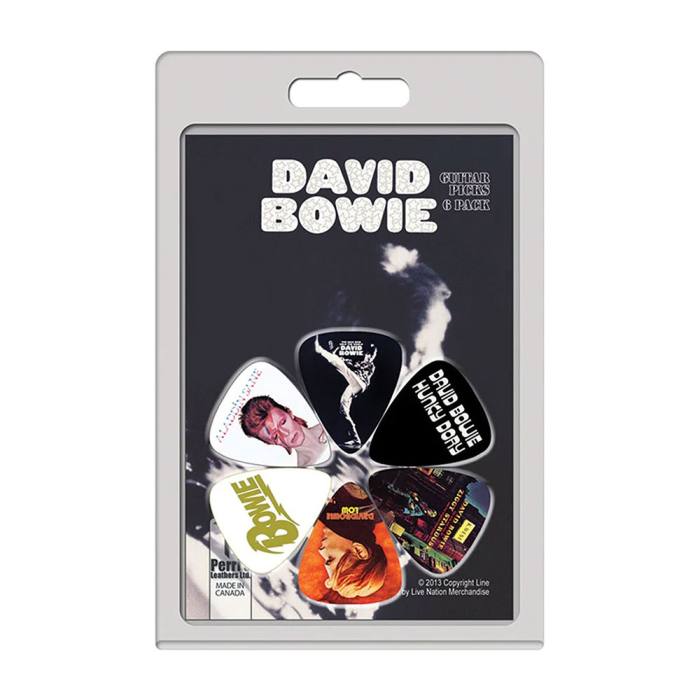 David Bowie Plectrum Pack: Album Covers 2 6-Pack 249208