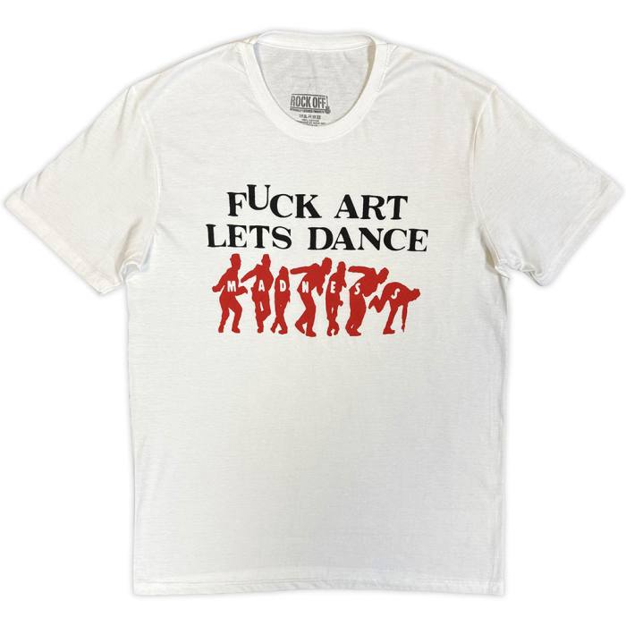Madness Unisex T-Shirt: Fuck Art (Bela) 249363