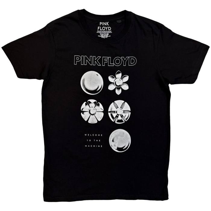Pink Floyd Unisex T-Shirt: Flowers (Black) 249454