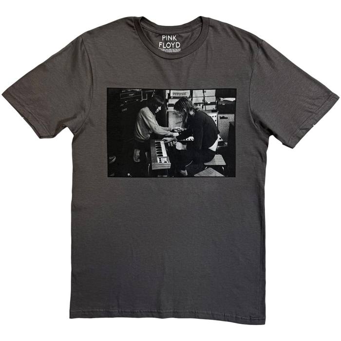 Pink Floyd Unisex T-Shirt: Studio Photo (Charcoal Grey) 249460