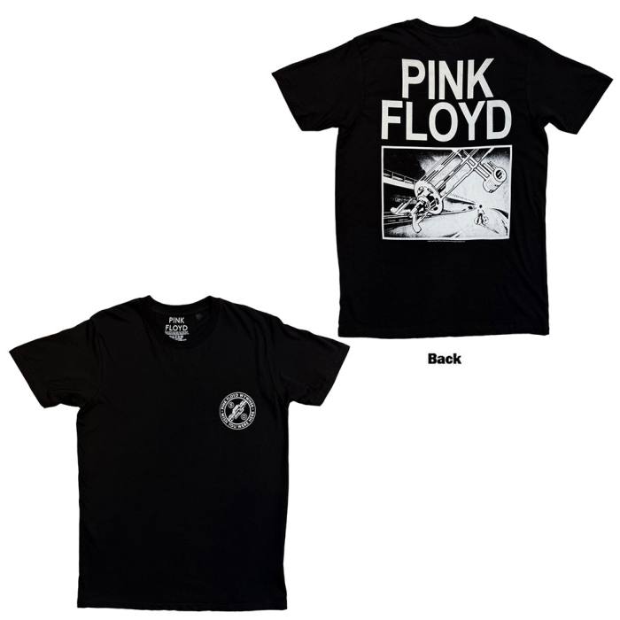 Pink Floyd Unisex T-Shirt: Bike Gear (Black) (Back Print) 249472