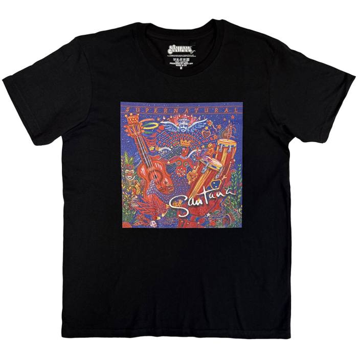 Santana Unisex T-Shirt: Supernatural (črna) 249616
