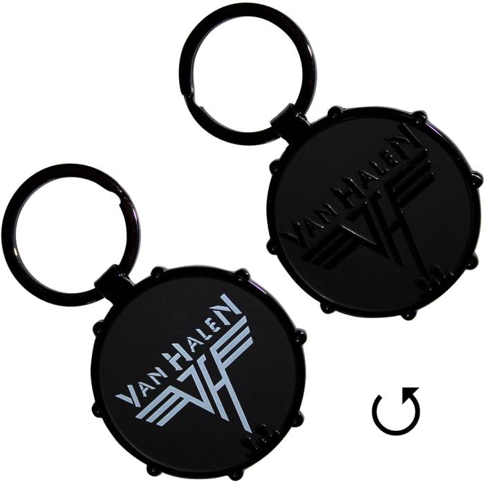 Van Halen Retro Logo Drum Ključek 249866