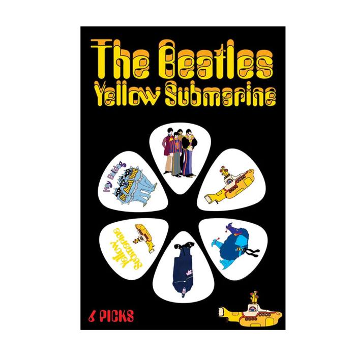 The Beatles Plectrum Pack: Yellow Submarine White 6-Pack (White) 249919