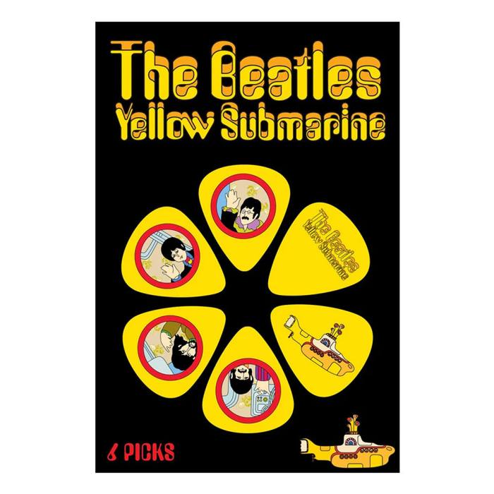 The Beatles Plectrum Pack: Yellow Submarine Yellow 6-Pack (Yellow) 249920