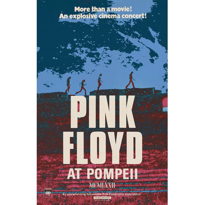 Pink Floyd Textile Poster: Live In Pompeii 250005