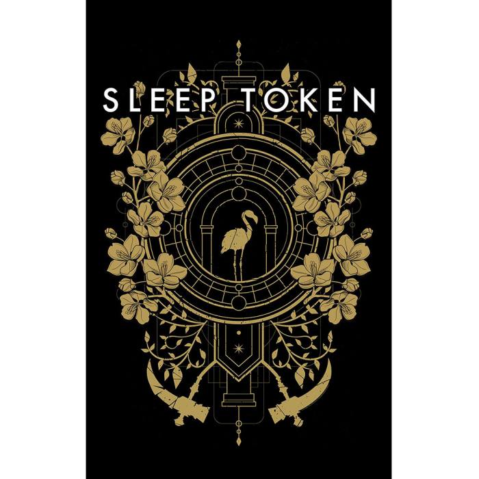 Sleep Token tekstilni poster: Even In Arcadia Crest 250011